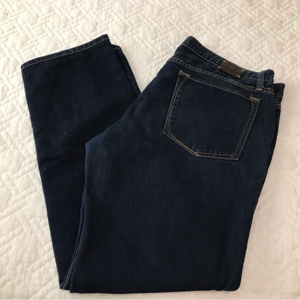 Banana Republic Dark Blue Straight Stretch Jeans Size 32 Short